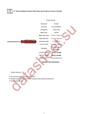 R3322V datasheet  